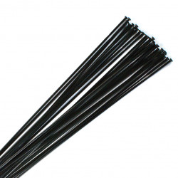 Rayons De Roue Vélo Sapim CX Ray 14g - Noir, 306 Mm, 20 Pièces, Pour Montage SP (avant/arrière)