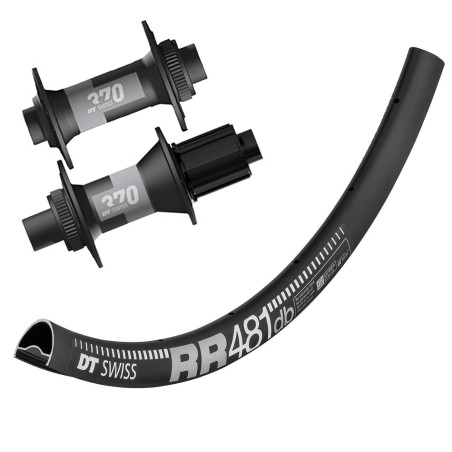 DT SWISS RR 481 700C BLACK DISC BRAKE RIM - prowheelbuilder