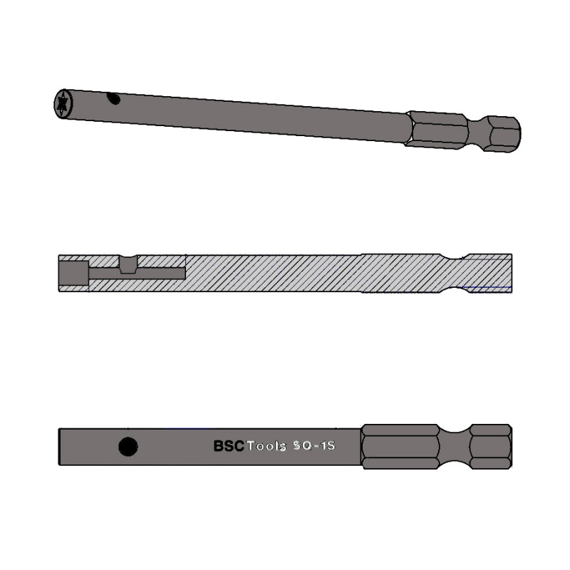 SPEED DRIVER FOR DT SWISS SQUORX NIPPLES BSCTOOLS SPEED DRIVER FOR DT SWISS SQUORX NIPPLES BSCTOOLS