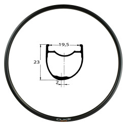 DUKE RIM ROAD RUNNER 23 DISC