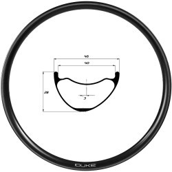 JANTE DUKE MARY JACK 3K RF