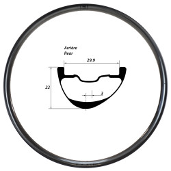 DUKE RIM FURY JACK SLS4 REAR