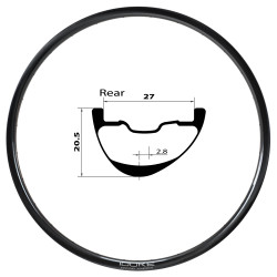 DUKE RIM CRAZY JACK SLS3 6TERS RR