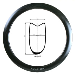DUKE RIM BACCARA 55T 3K DISC