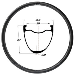 JANTE DUKE BACCARA RX 27 SLR2