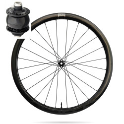 Roue avant DUKE BACCARA RX 36 SLR2 / SON 28 CL