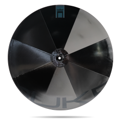 ROUE LENTICULAIRE DUKE BACCARA HURRICANE X DISC (VALVE+STICKER+ADAPTATEUR)