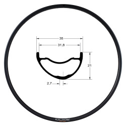 JANTE DUKE FURY STAR 6TERS AVANT