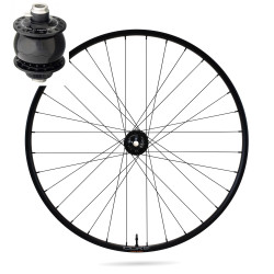 Front wheel DUKE LUCKY STAR ULTRA 23 (24 Holes) GRAVEL / SON DELUX CL