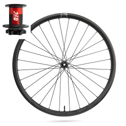 Front wheel BACCARA WRX 27 SLR2 / DT SWISS 240 IS LEFTY