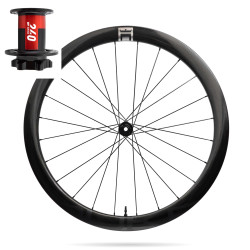 Roue avant DUKE BACCARA WRX 42 SLR2 / DT SWISS 240 IS LEFTY