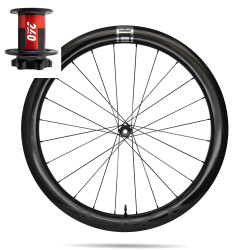 Roue avant DUKE BACCARA WRX 48 SLR2 / DT SWISS 240 IS LEFTY