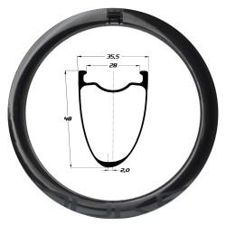 DUKE RIM BACCARA WRX 48 SLR2
