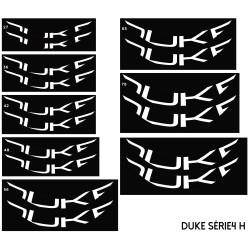 DUKE SERIE4 STICKERS