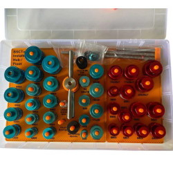 BSCTOOLS JEU DE PRESSES ET EXTRACTEURS POUR ROULEMENTS DE MOYEUX ET JDD