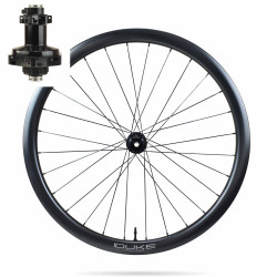 Front wheel DUKE WORLD RUNNER CARBON 35 SLR2 650b DISC / SON 29 S CL SP