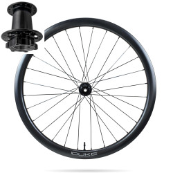 Roue avant DUKE WORLD RUNNER CARBON 35 SLR2 650B DISC / BITEX IS LEFTY