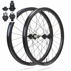 Roue(s) DUKE WORLD RUNNER CARBON 35 SLR2 650b DISC / DT SWISS 350 CL SP