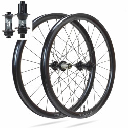 Roue(s) DUKE WORLD RUNNER CARBON 35 SLR2 650b DISC / DT SWISS 370 CL