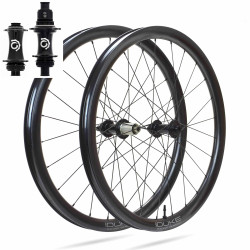 Roue(s) DUKE WORLD RUNNER CARBON 35 SLR2 650b DISC / INDUSTRY NINE SOLIX CL