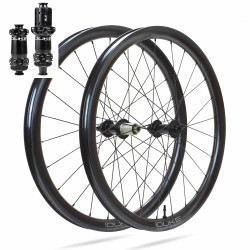 Roue(s) DUKE WORLD RUNNER CARBON 35 SLR2 650b DISC / DUKE MADMAX3 CL SP