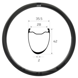 DUKE RIM SIERRA 42 - 32''