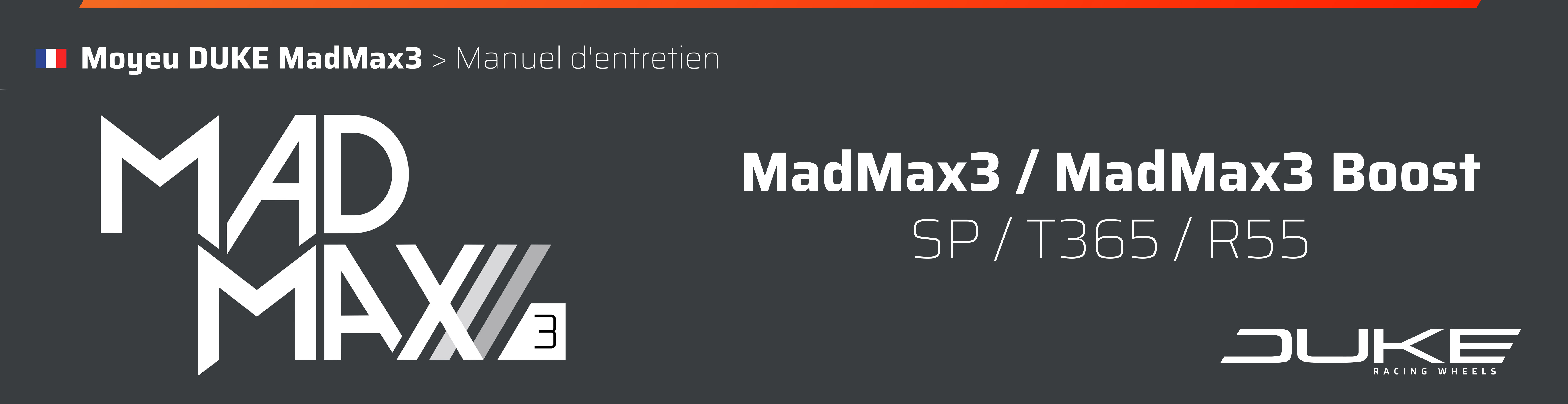 Manuel d'entretien Madmax3